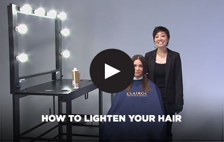 How to Lighten Your Hair by Clairol Professional Online Education